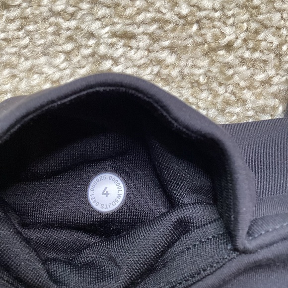 Lululemon Instill High-Rise Tight 25" Black Leggings Crop Pants Ankle 4 Small - Picture 6 of 6